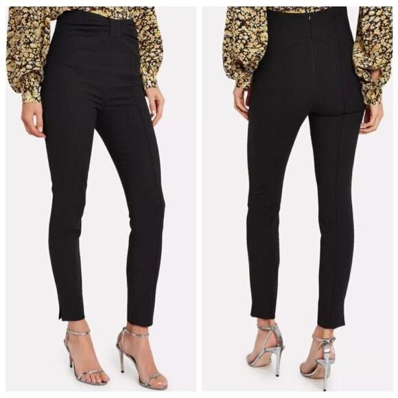 Veronica Beard Pants - Veronica Beard Ferdinand Bow Accented Skinny Pants Trousers Black Women’s Size 0